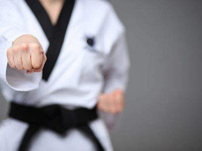 6 Villagers Earn their Black Belts in Taekwondo