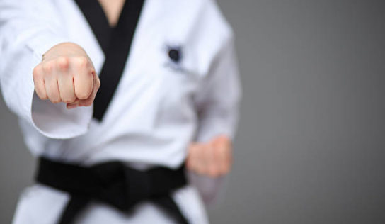 6 Villagers Earn their Black Belts in Taekwondo