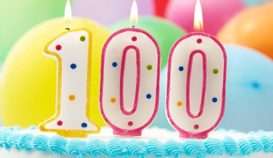 Resident of Wildwood Celebrates Birthday with 100 Balloons