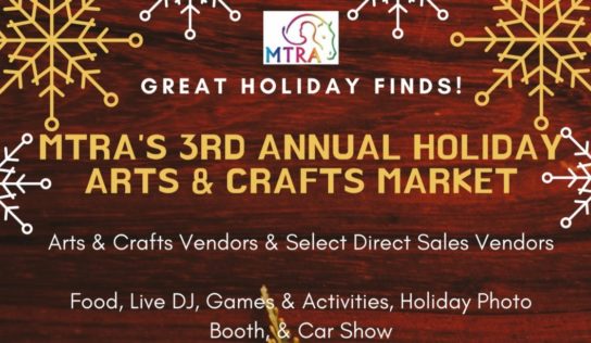 Marion Therapeutic Riding Association’s 3rd Annual Holiday Arts & Craft Market