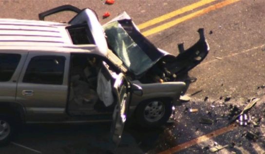 Car Crash on Christmas Eve