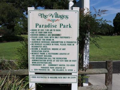 Paradise Dog Park Quarterly Maintenance