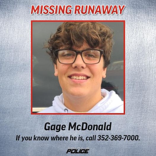 Missing Runaway in Ocala