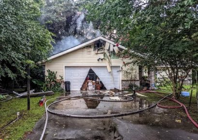 Structure Fire in Ocala Caused by Lightning