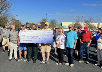 Car Clubs in The Villages help raise over $18,000 to charitable cause