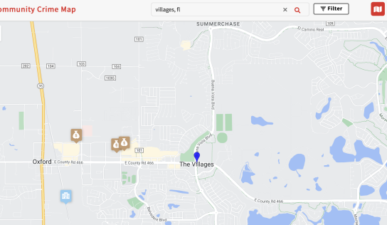 Sumter County residents can now track crime in their area via online map