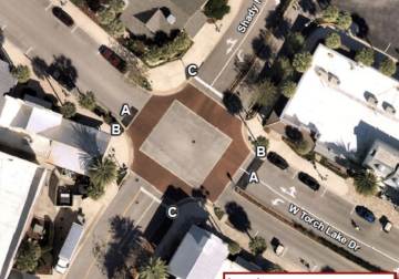Brownwood Paddock Square Traffic Pattern Change