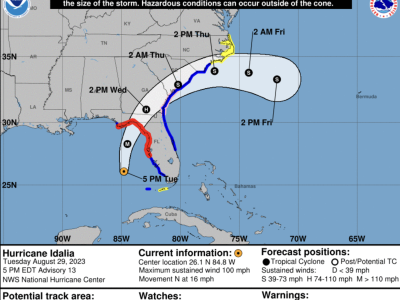 District updates — Hurricane Idalia