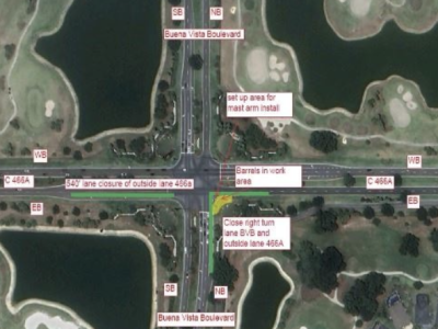 Sumter County updates lane closures for Buena Vista Boulevard