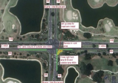 Sumter County updates lane closures for Buena Vista Boulevard